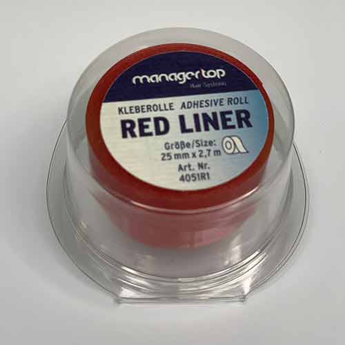 RED LINER KLEBEROLLE, 25 mm x 2,7 m (2,5cm X 2,7m)