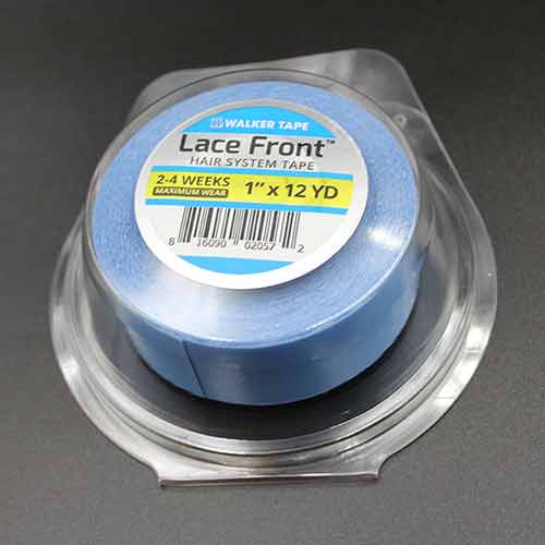 LACE FRONT SUPPORT TAPE ROLLS - 1 x 12yds TAPE ROLL (2,5cm X 10m)