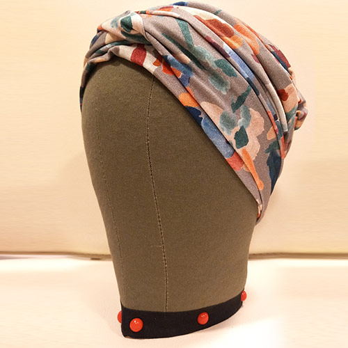 TURBAN MADRID PRINTED